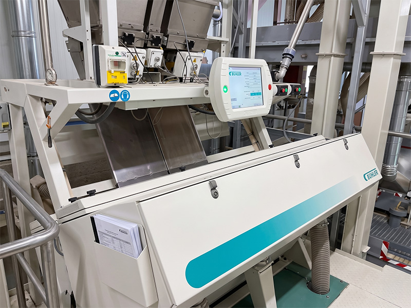 Machine de triage optique pour graines